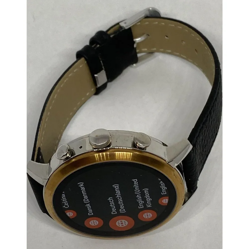 Fossil Gen 4 Authentic Digital Dial Smart Watch Custom Band FTW6016 DC102